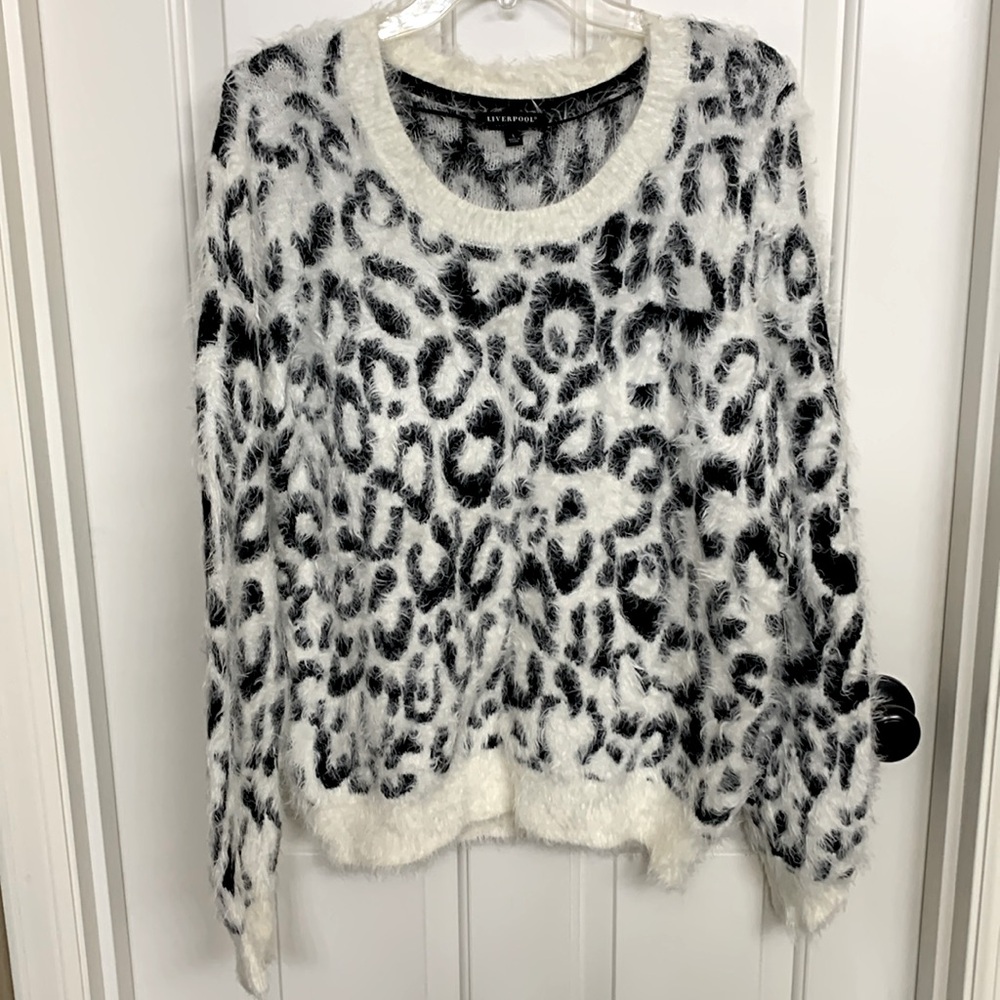 Liverpool Animal Print Sweater